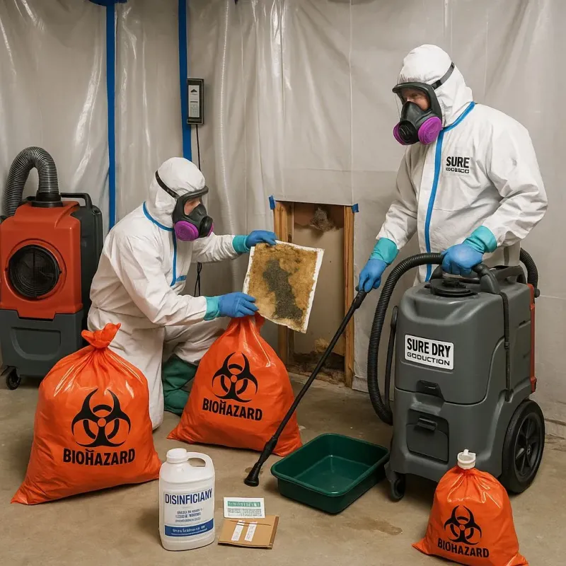 Contaminated Water Handling Protocols process in Agua Dulce, TX