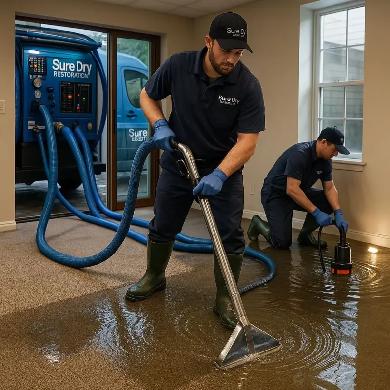 Water Extraction and Removal process in Agua Dulce, TX